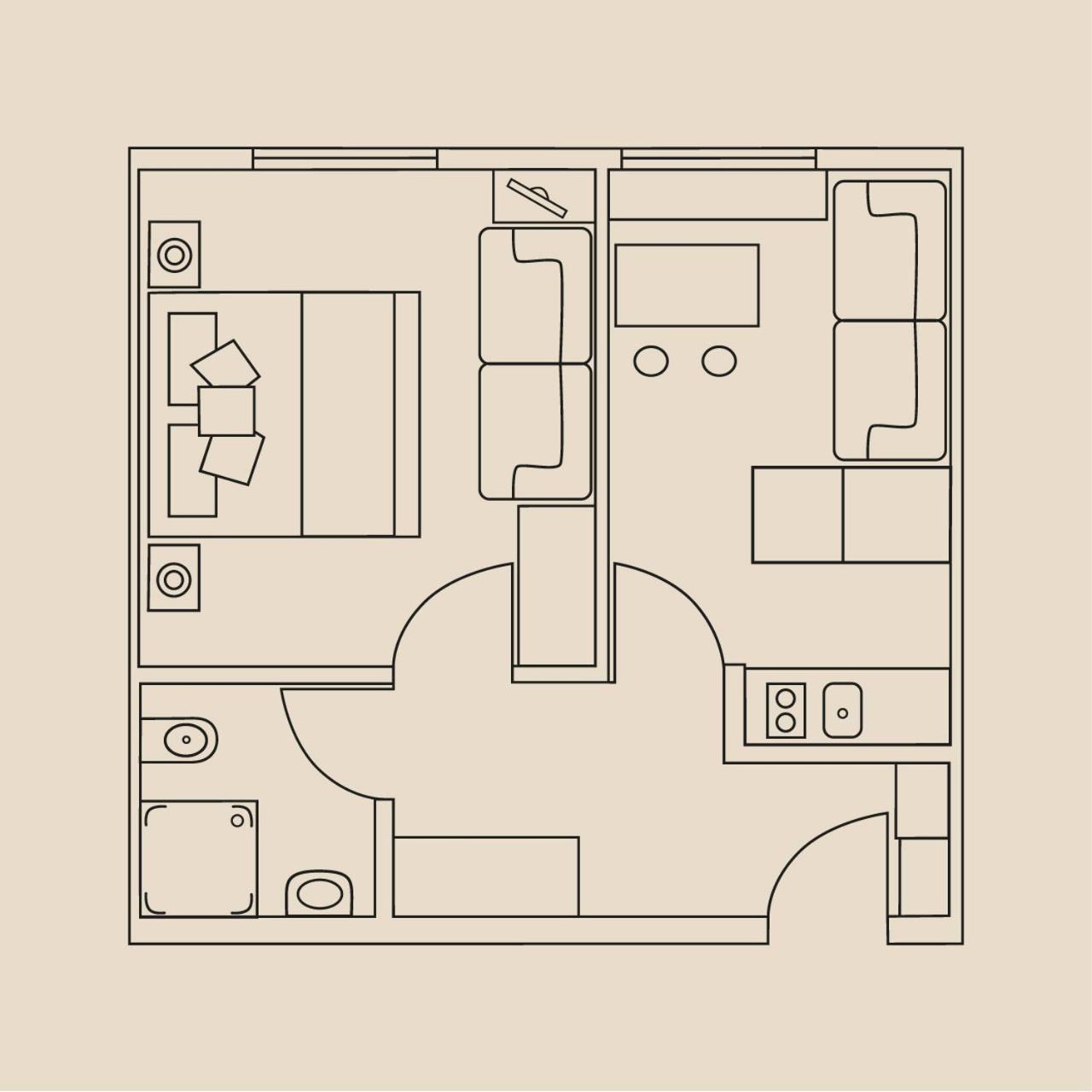 Sonnwendhof Apartment Ischgl Ruang foto